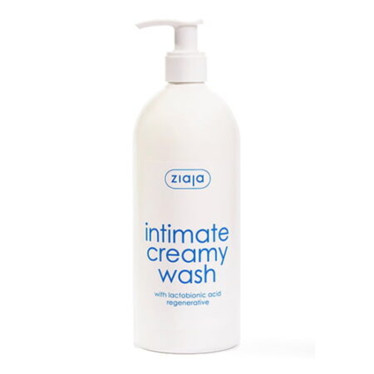 ZIAJA INTIMATE CREAMY WASH LACTOBIONIC ACID 500ML